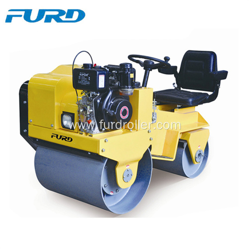 Ride On Smooth Drum Asphalt Paving Vibratory Roller